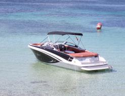 Motorboat Glastron GT 245 for hire in Ibiza Town