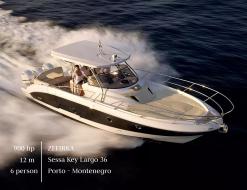 Yacht Key Largo 36 available for charter in Tivat