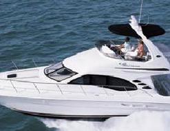 Yacht Sea Ray 400 available for charter in Bayshore Landing Marina