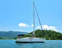 Sailing boat Catalina 375 for hire in Yacht Haven Marina Phuket