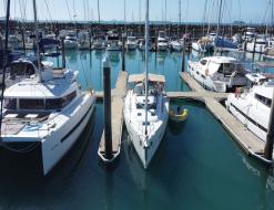 Sailing yacht Dufour 412 Grand Large available for charter in Abel Point Marina