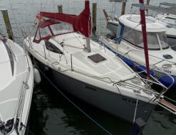 Yacht Henk 25 for rent in Marina Ludwigshafen