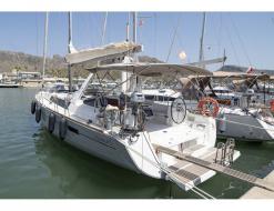 Yacht Oceanis 45 available for charter in Port de Pollenca town