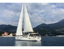 Sailing boat Oceanis 45 available for charter in Tivat