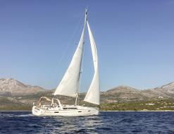 Sailing yacht Oceanis 45 for rent in Porto Montenegro