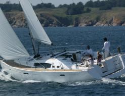 Sailing yacht Oceanis 46 for hire in Kallithea