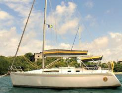 Sailing yacht Sun Odyssey 34 for hire in Ribishi