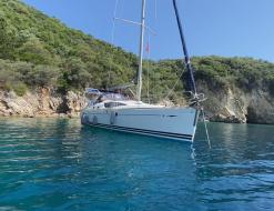 Yacht Sun Odyssey 39 DS available for charter in Palairos