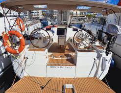 Sailing boat Sun Odyssey 449 available for charter in Sant Antoni de Portmany