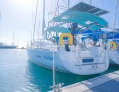Sailing yacht Sun Odyssey 44 DS for rent in Lagoon Marina