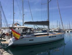 Sailing boat Sun Odyssey 509 for hire in Valencia City