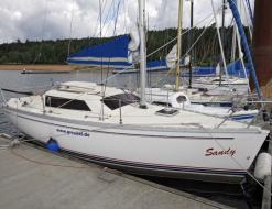 Sailing boat Tonic 23 for rent in Seespitz Absberg Harbour