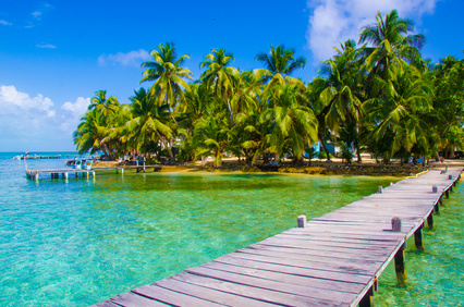 Belize a tiny country in the Caribbean Sea - credit Simon Dannhauer