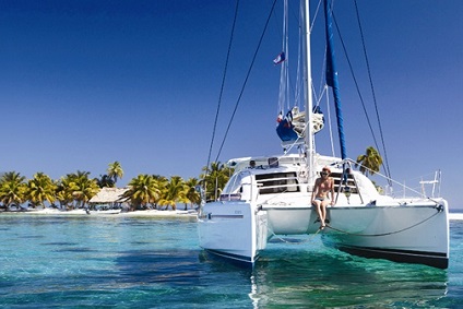 Catamaran charter Caribbean - Sailing Catamaran in the Caribbean