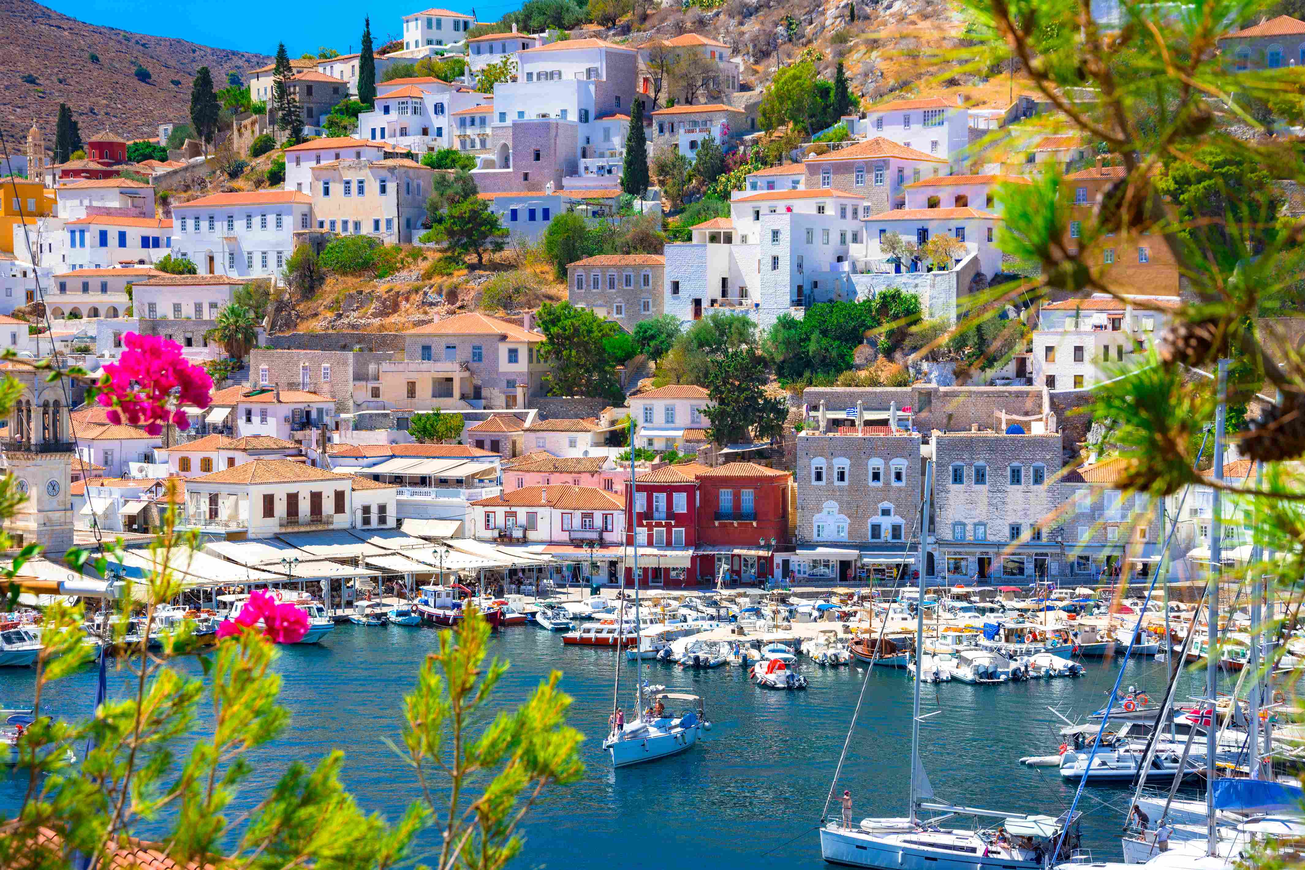 Greek island Hydra