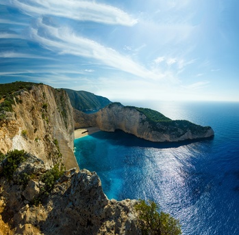 Navagio beach in Greece - credit Netfalls