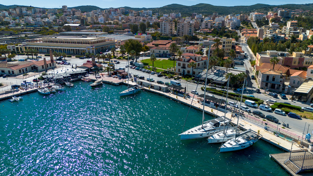 Sailing from Lavrio (Greece)