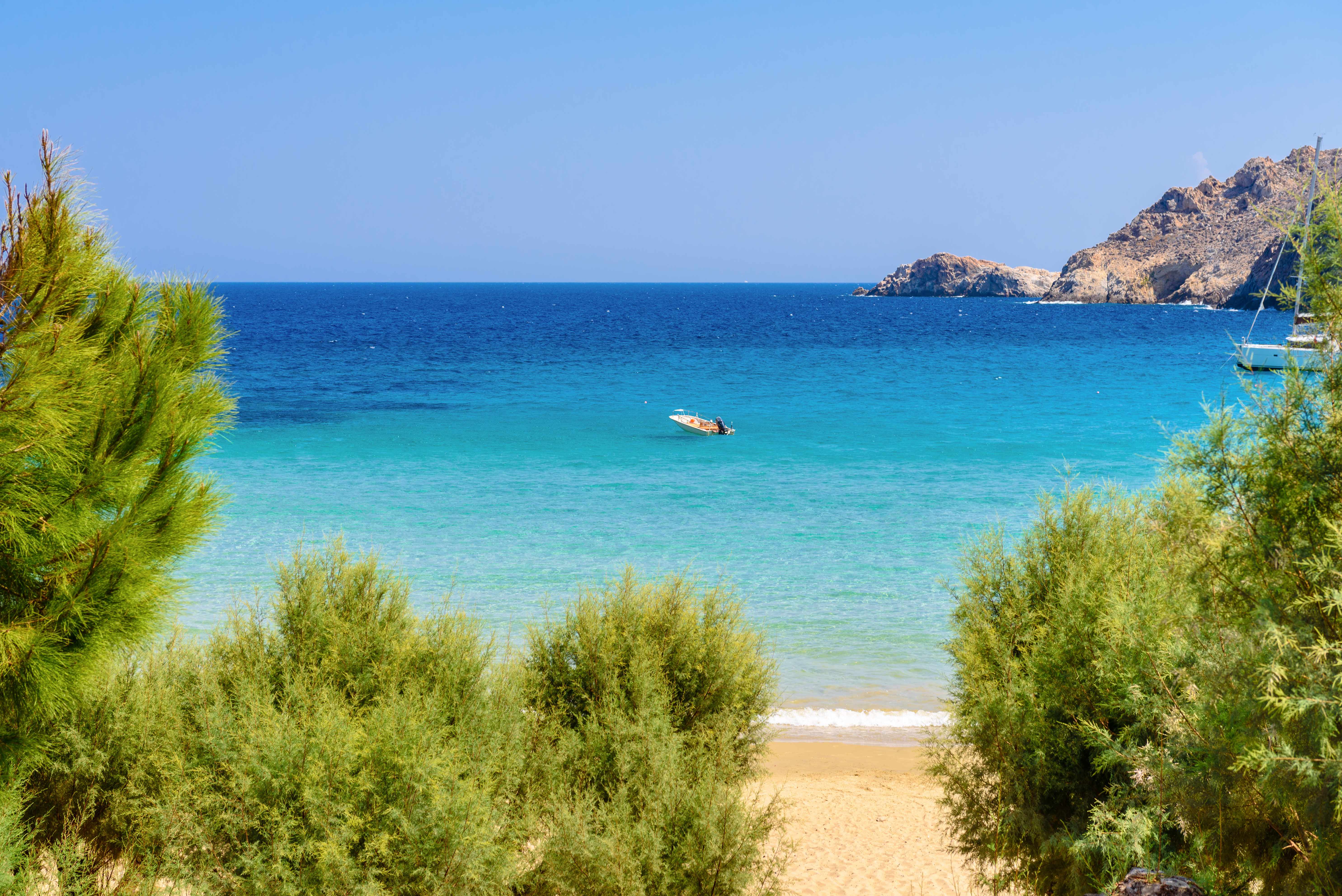 Greek island Serifos