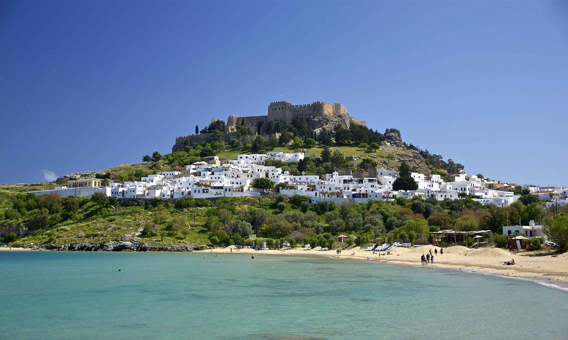 Greek island Rhodes